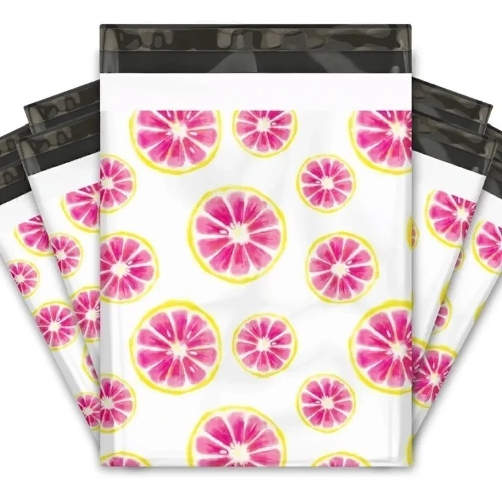 Poly Mailers MIX 6x9 10x13 14.5x19 35 pieces 35 stickers 1.5” insert cards